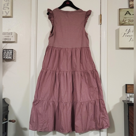 Nation LTD $225 Sissy Sun Dress "Hopeless Romantic" 100 % Cotton Women's Medium - Picture 4 of 7